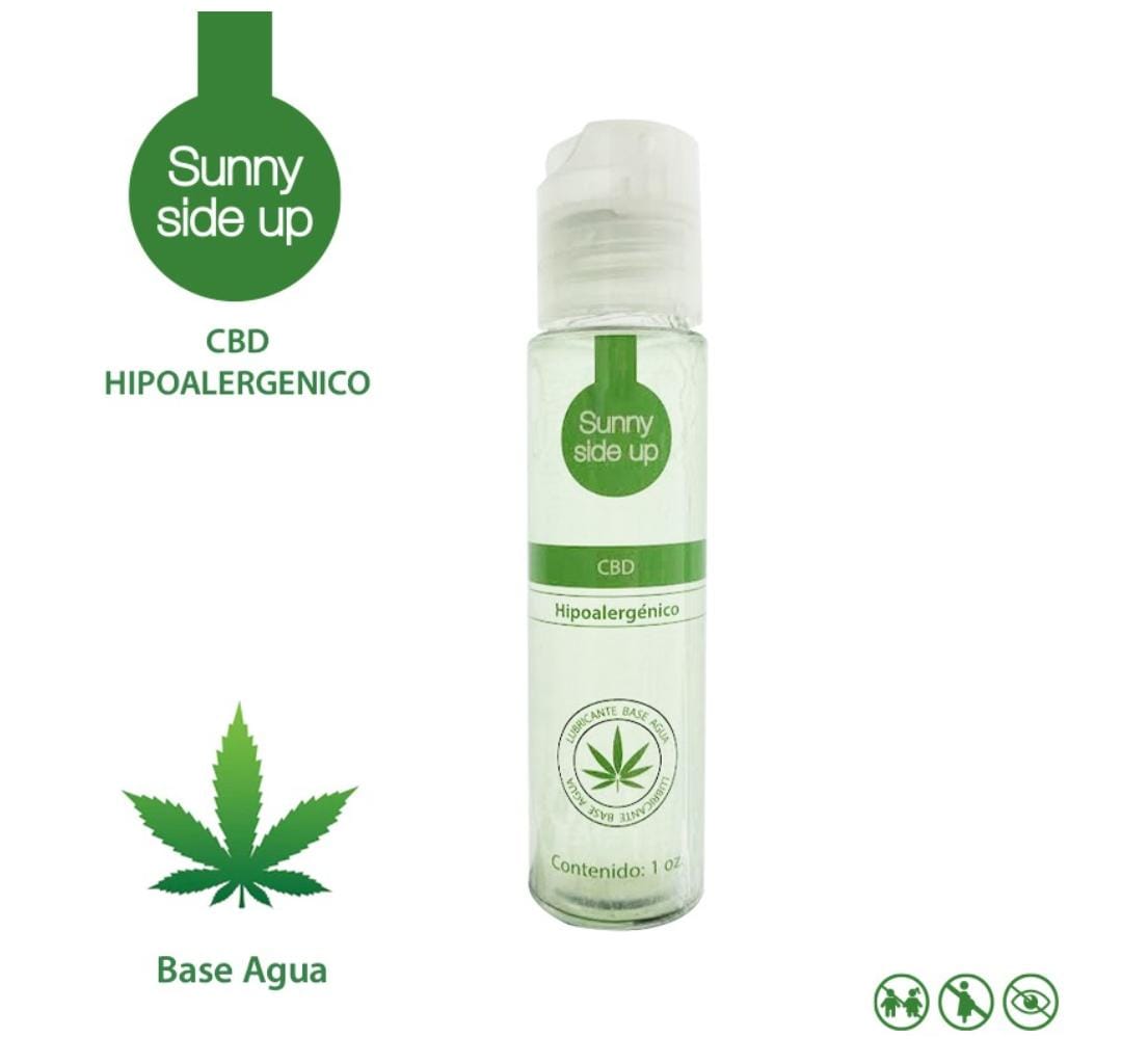 LUBRICANTE CBD HIPOALERGENICO SUNNY SIDE UP 1oz.