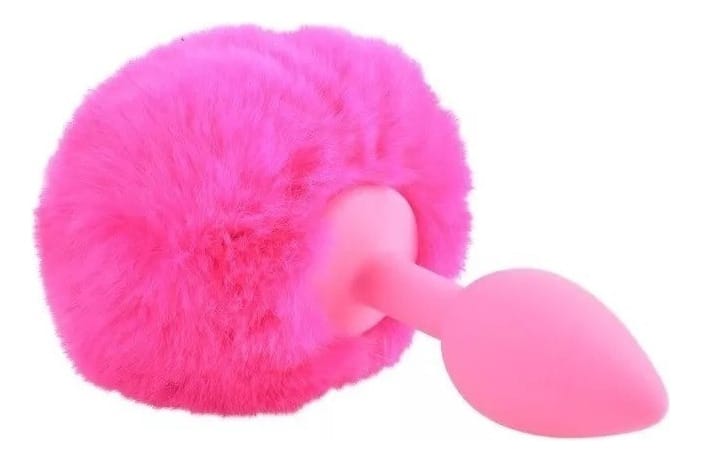 PLUG ANAL NEON BUNNY TAIL