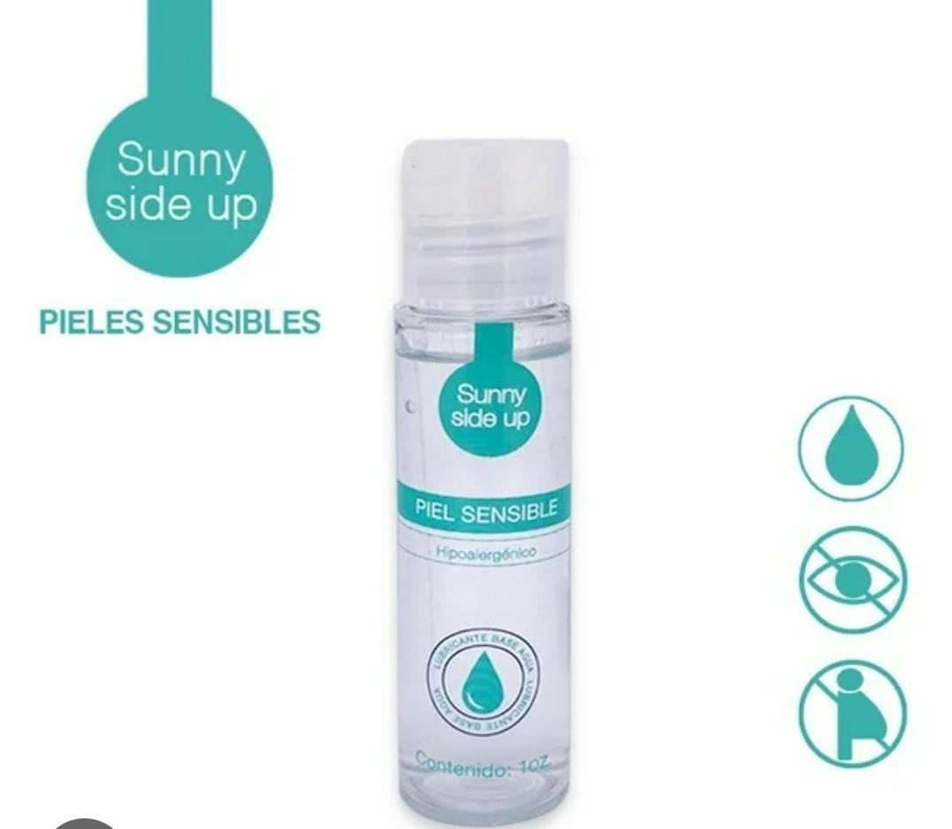 LUBRICANTE PIELES SENSIBLES HIPOALERGENICO - SUNNY SIDE UP 1oz.