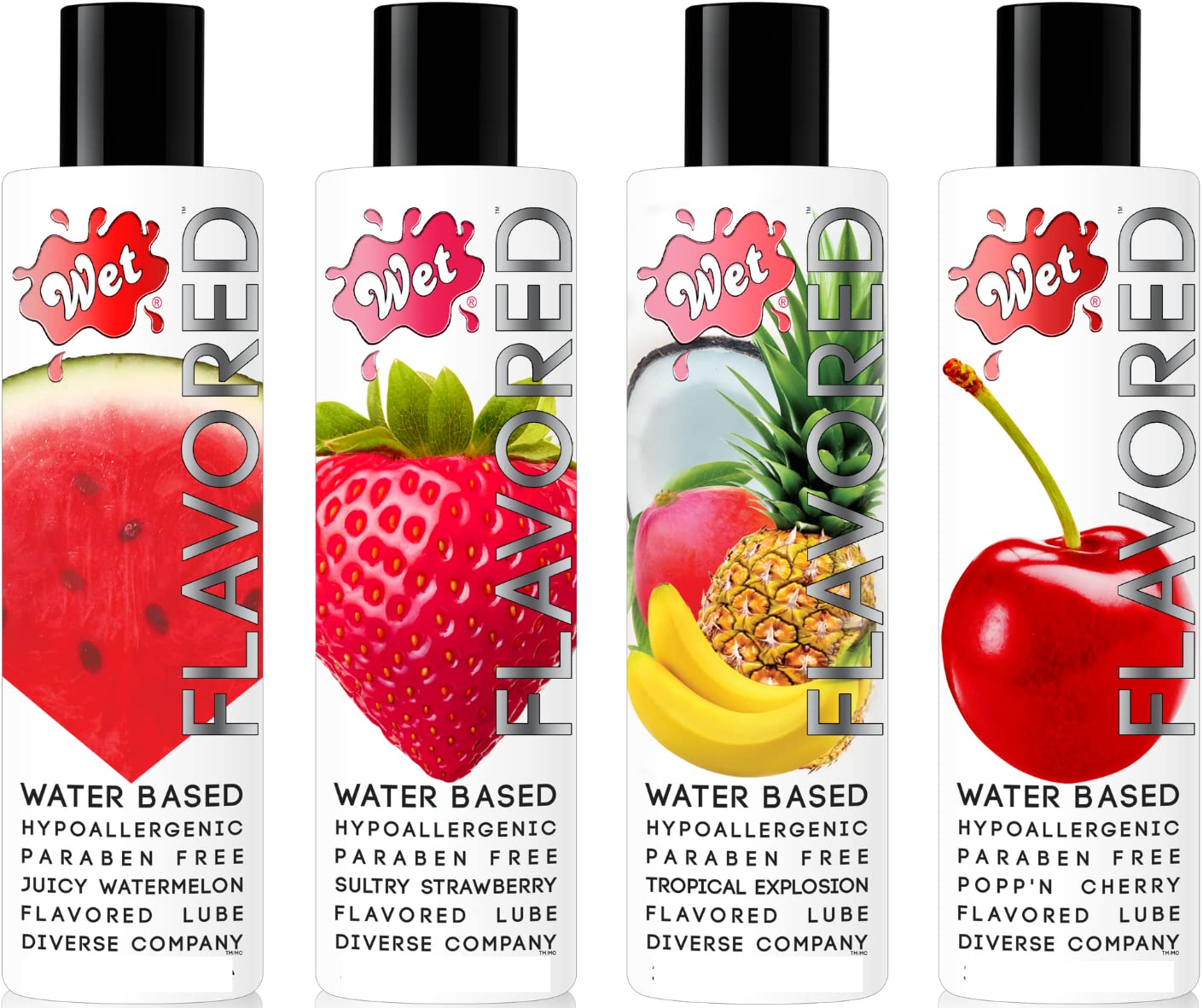 LUBRICANTE WET 4 EN 1 FLAVORED