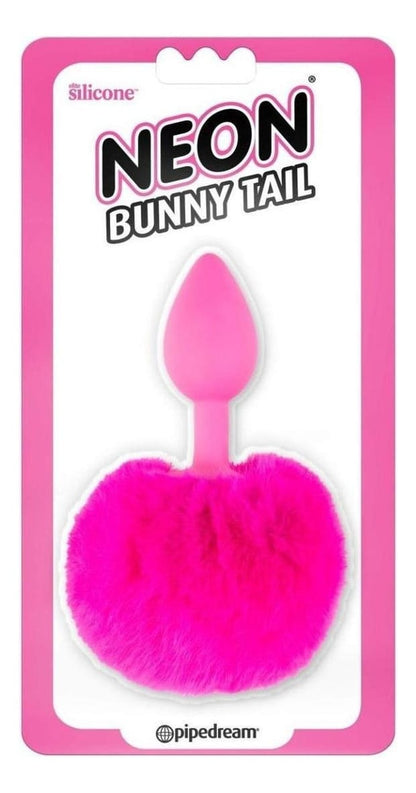 PLUG ANAL NEON BUNNY TAIL