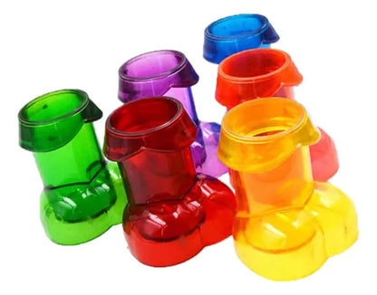 VASO PARA FIESTA EN FORMA DE PENE 60ML