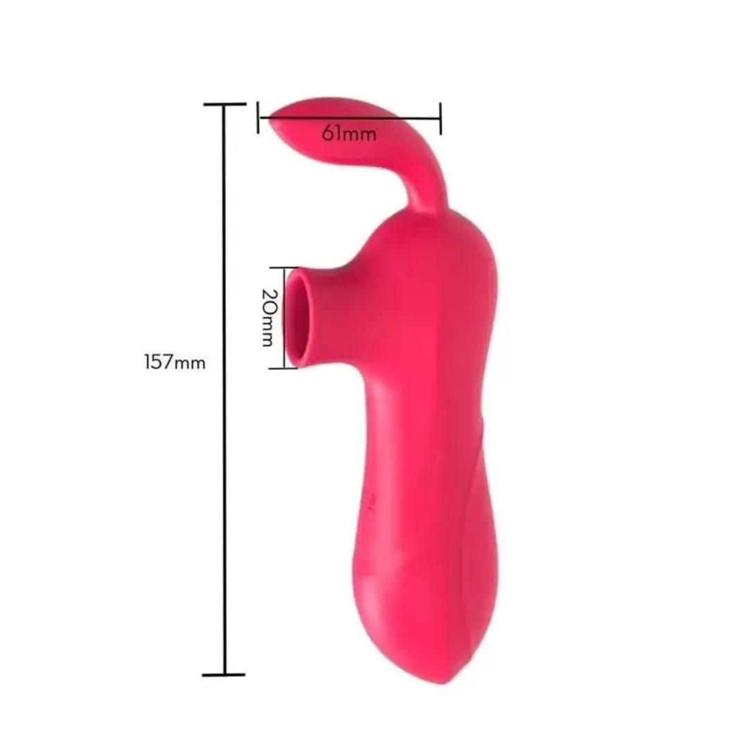 SUCCIONADOR Y VIBRADOR CONEJO 12 VELOCIDADES