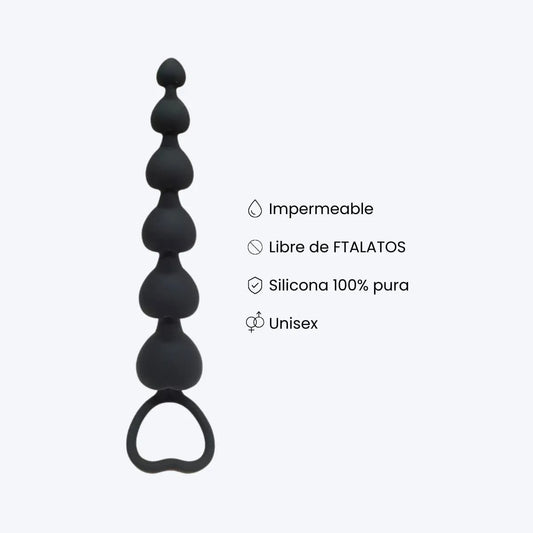 PLUG ANAL CORAZON DILATADOR EN VARITA