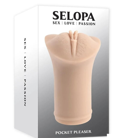 VAGINA POCKET PLEASER BLANCA