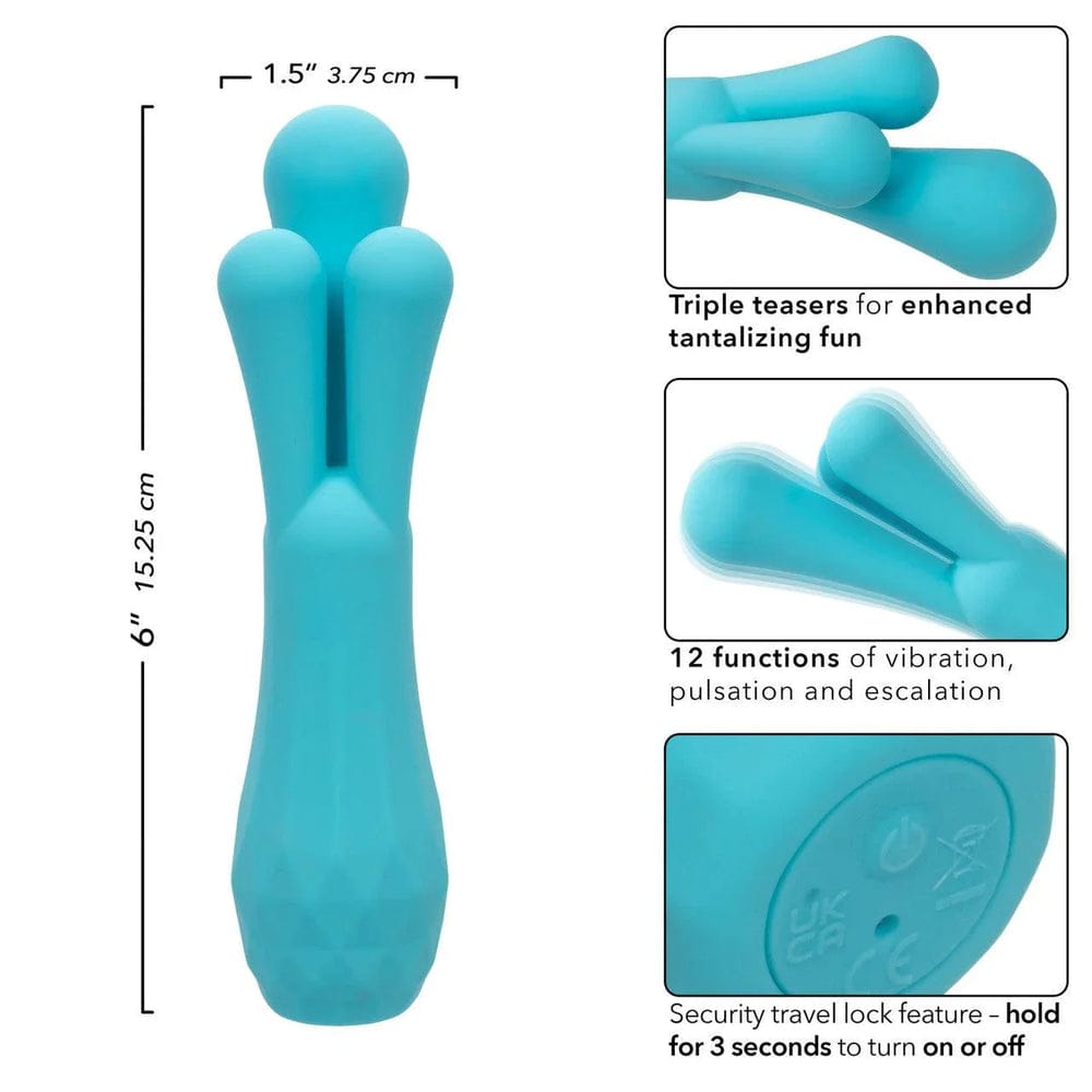 VIBRADOR TRIPLE TESER