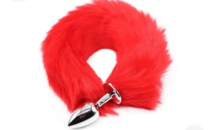 PLUG ANAL GRANDE COLA DE ZORRO