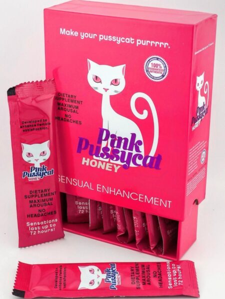MIEL PINK PUSSYCAT POTENCIALIZADOR SEXUAL DE MUJER