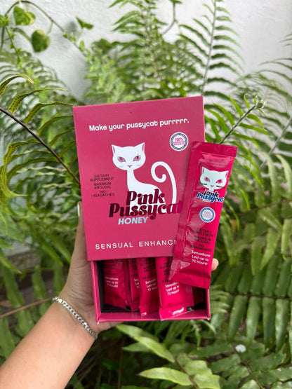 MIEL PINK PUSSYCAT POTENCIALIZADOR SEXUAL DE MUJER